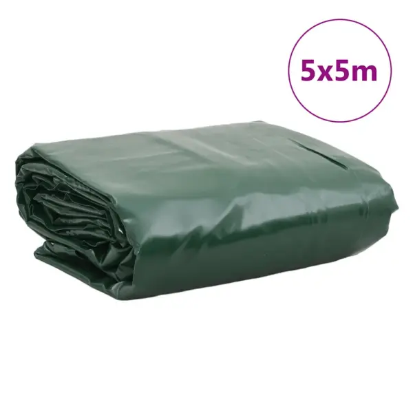 Veekindel PVC present, roheline, 5 x 5 m, 650 g/m² – 9