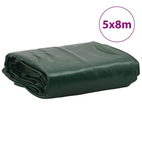 Roheline PVC present, veekindel, 5 x 8 m, 650 g/m² – 8
