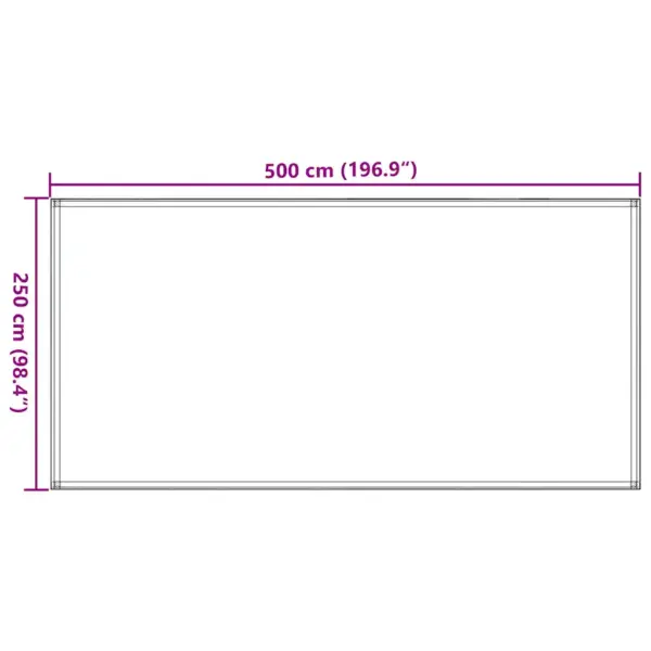 Roheline telgimatt HDPE-st, 250 x 500 cm, ilmastikukindel – 7