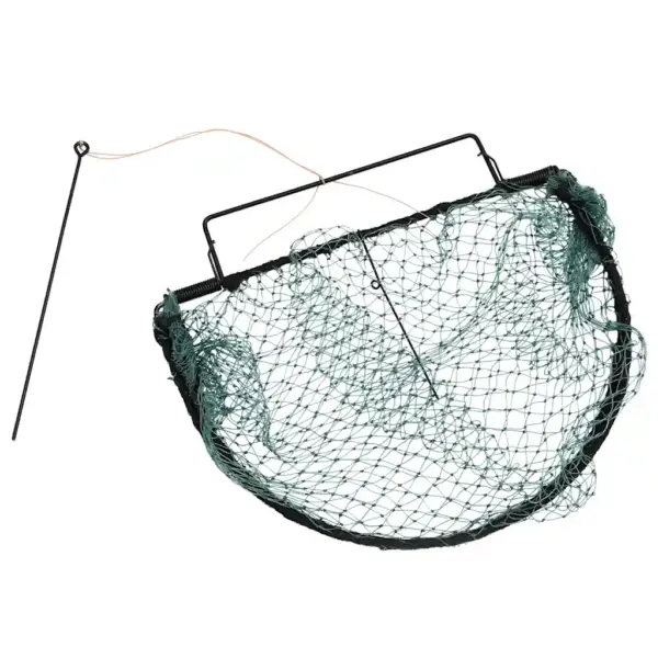 Roheline linnulõks külmtõmmatud terasest raamiga, polüetüleenvõrguga, 40 cm – 3