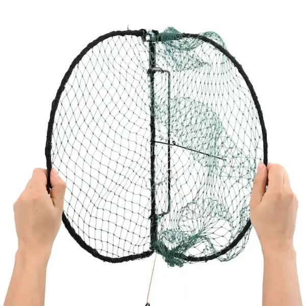 Roheline linnulõks külmtõmmatud terasest raamiga, polüetüleenvõrguga, 40 cm – 7
