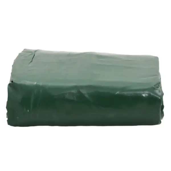 Veekindel roheline present aiamööbli ja materjalide katmiseks, PVC-kattega lõuend, 5 x 8 m, 650 g/m² – 2