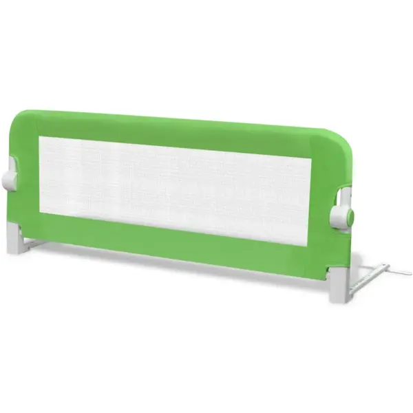 Voodiäär väikelapse voodile, roheline turvapiire, 2 tk, 102 x 42 cm – 3