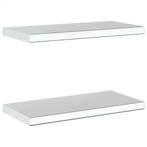Roostevabast terasest seinariiulid, 2 tk, hõbedane, 50 x 23,5 cm, kuni 30 kg – 6