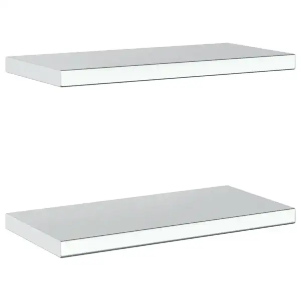 Roostevabast terasest seinariiulid, 2 tk, hõbedane, 50 x 23,5 cm, kuni 30 kg – 7