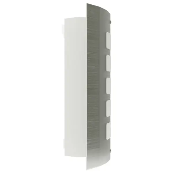 Roostevabast terasest veekindlad välisseinalambid, IP44, E27, hõbedane, 2 tk, 22 x 30 cm – 5