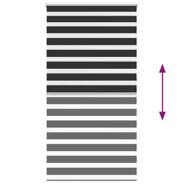 Sebraruloo ketiga, 120 x 230 cm, must, 100% polüester – 5