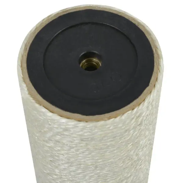 Seinale kinnitatav kasside kraapimispost, naturaalne sisal, 8 x 45 cm, beež – 2