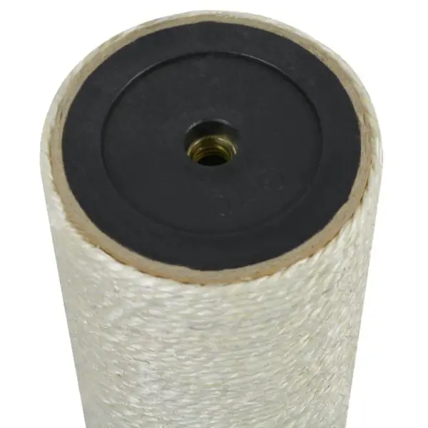 Seinale kinnitatav kasside kraapimispost naturaalne sisal, beež, 8 x 25 cm – 2