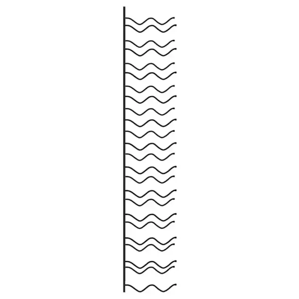 Seinale kinnitatav veiniriiul 24 pudelile, must pulbervärvitud raud, 21 x 22,5 x 120 cm – 6