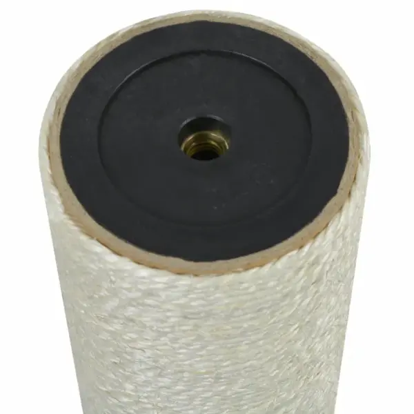 Seinale kinnitatav kasside kraapimispost, sisal, beež, 8 x 40 cm, sisemine ava 10 mm – 2