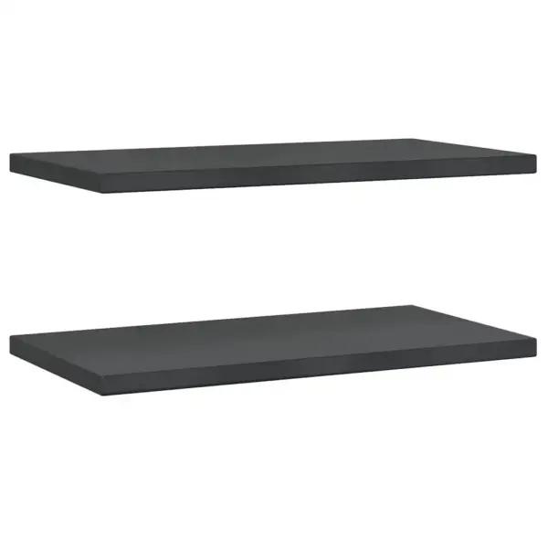 Seinariiulid 2 tk, 75 x 40 cm, must roostevaba teras, 100 kg kandevõimega – 2