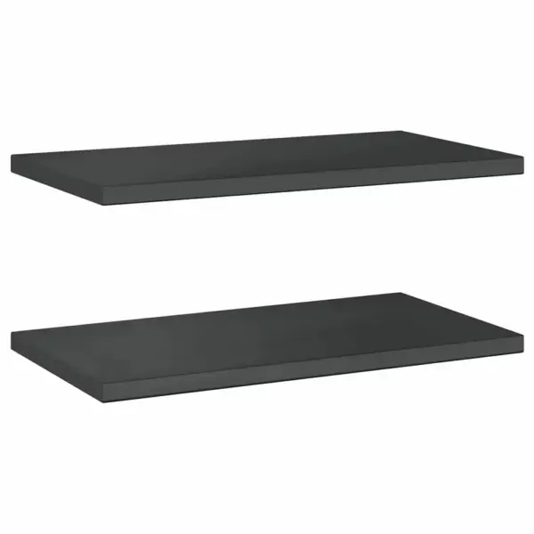 Seinariiulid 2 tk, 75 x 40 cm, must roostevaba teras, 100 kg kandevõimega – 6