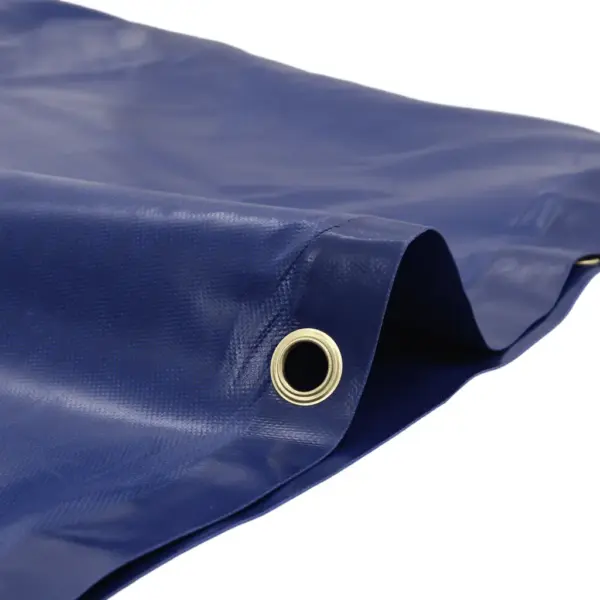 Veekindel sinine PVC present metallist aasadega, 1 x 2,5 m, 650 g/m² – 4