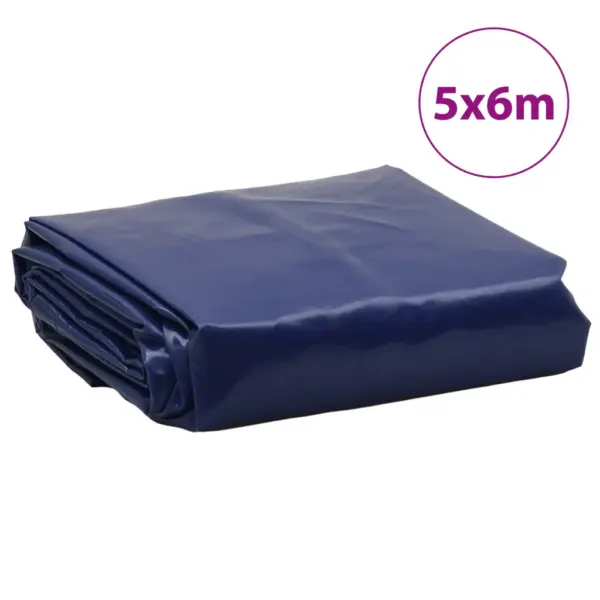 Sinine veekindel PVC present 5 x 6 m, 650 g/m² – 8