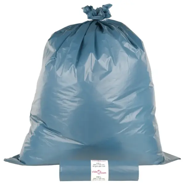Tugevad sinised prügikotid 240 l, 100 x 152 cm, 100 tk – 3