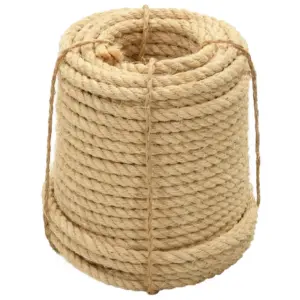 Sisalköis, 100% sisal, 20 mm läbimõõt, 100 m rull, pruun