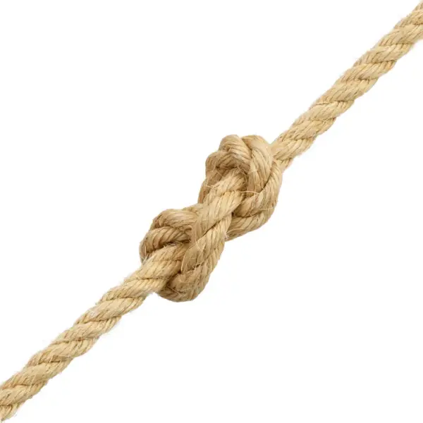 Sisalköis, 100% sisal, 20 mm läbimõõt, 100 m rull, pruun – 2