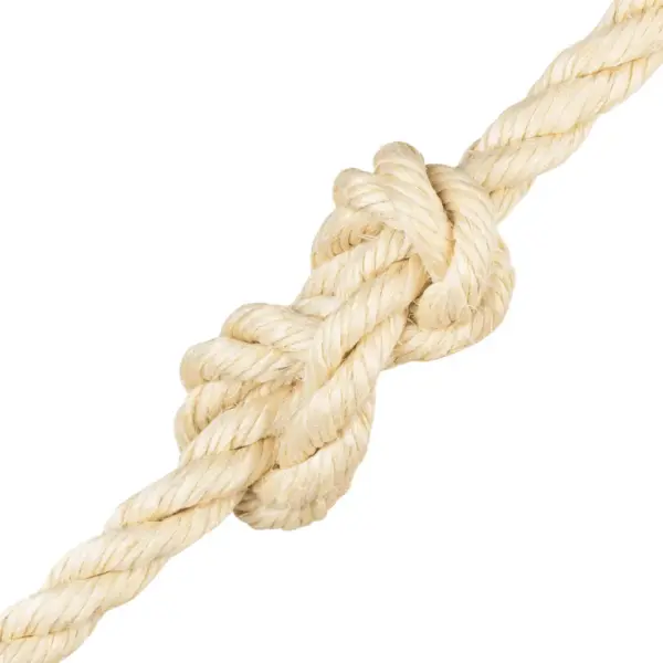 Looduslik 100% sisalnöör, 16 mm, 25 m rull, pruun – 3