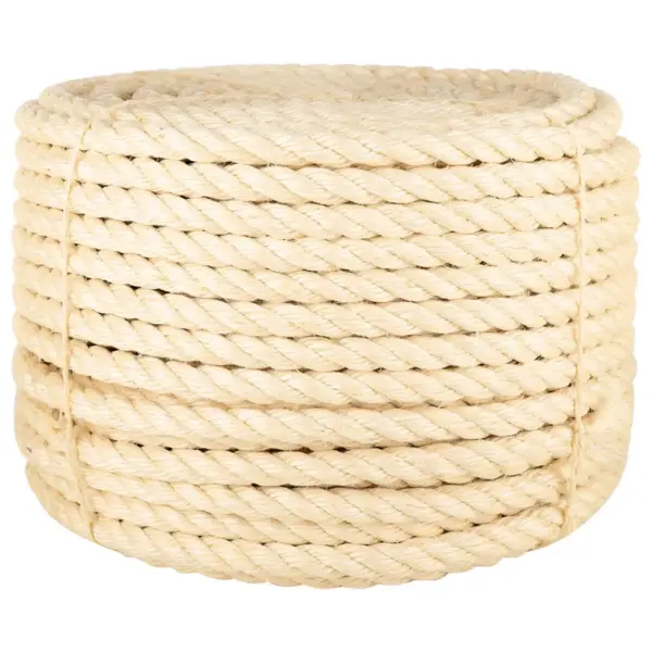 Looduslik sisalnöör 100% sisal, 20 mm, 25 m rull – 2