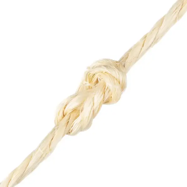 Sisalnöör 100% looduslikust sisalist, 4 mm, 100 m rull, pruun – 3