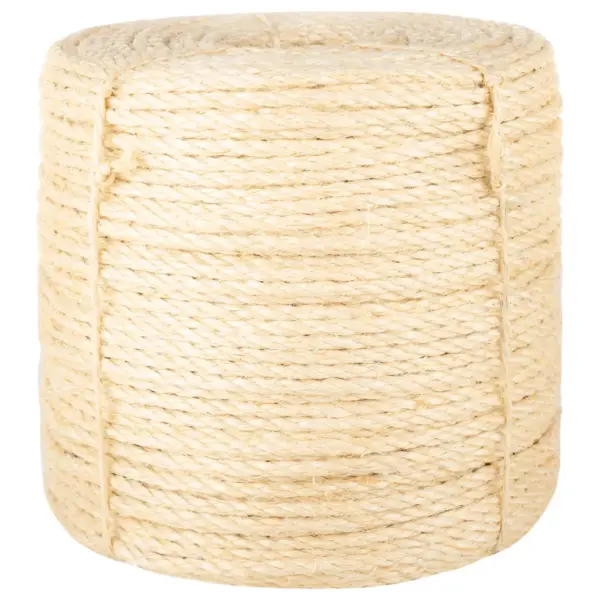 Sisalnöör 100% sisal, 6 mm, 50 m, pruun – 2