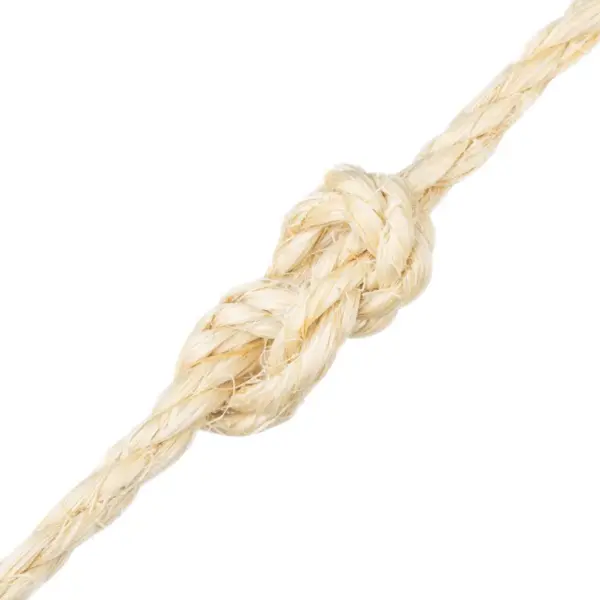Sisalnöör 100% sisal, 6 mm, 50 m, pruun – 3