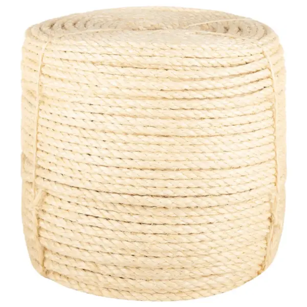 Sisalnöör 8 mm, 25 m rull, 100% sisal, pruun – 2