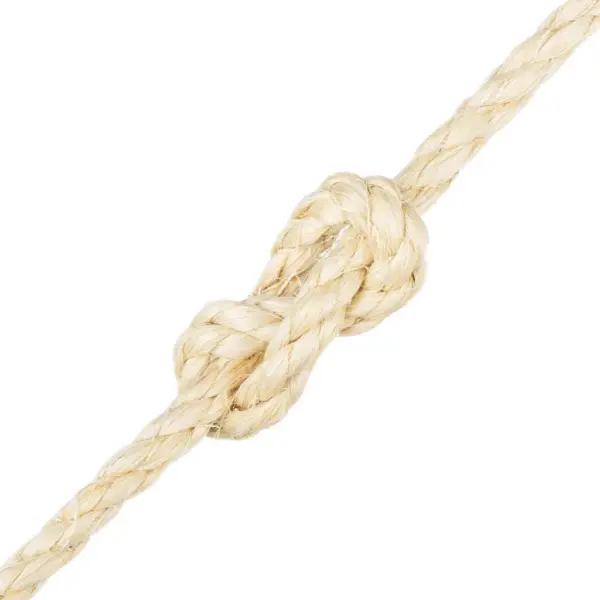 Sisalnöör 8 mm, 25 m rull, 100% sisal, pruun – 3