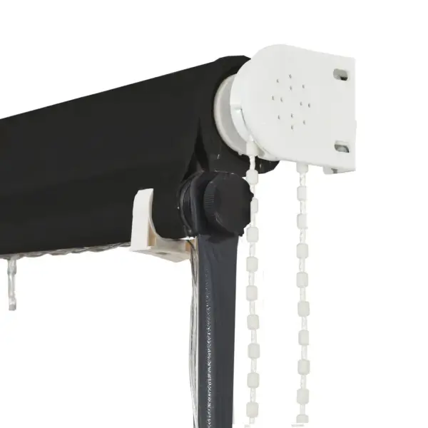 Sissetõmmatav terrassi- ja aknavarikatus LED-valgustusega, 200 x 150 cm, antratsiithall – 7