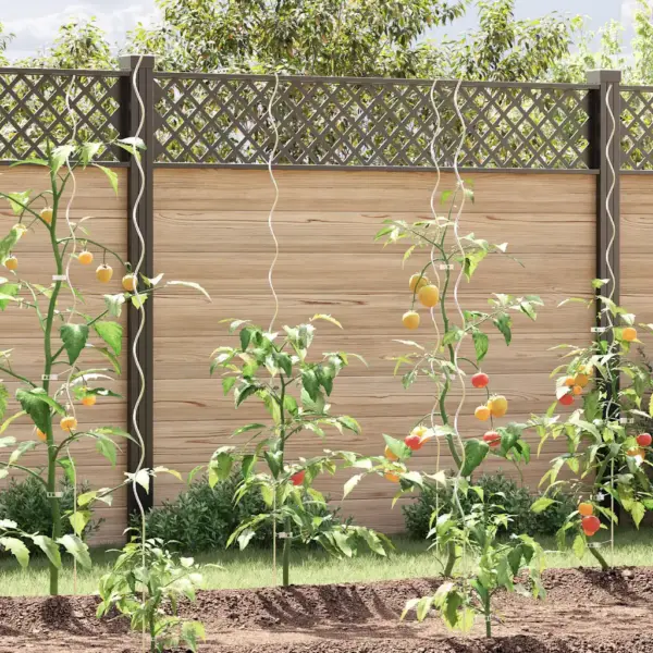 Spiraalsed taimetuged tomatitele, tsingitud teras, 170 cm, 5 tk - 3