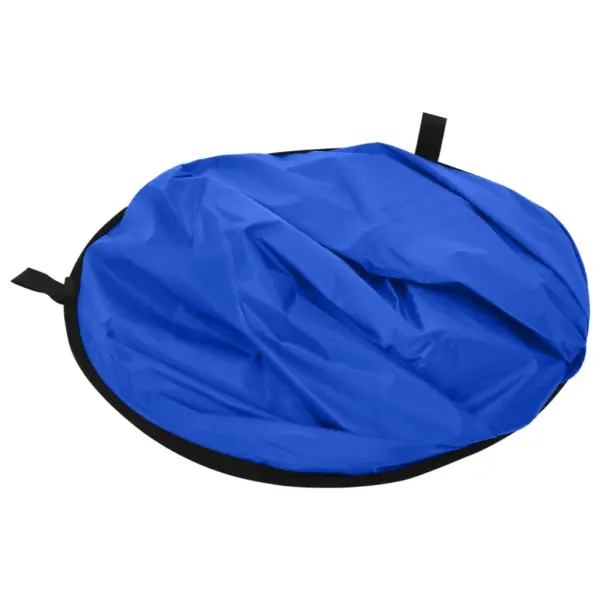 Kahepoolne ovaalne stuudio taustaekraan, roheline/sinine, 200 x 150 cm – 5