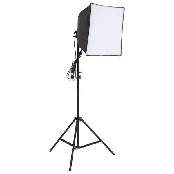 Stuudio valgustuskomplekt 3 softboxi, 3 statiivi ja kandekotiga, LED 23 W, 5600 K – 3