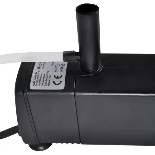 Sukeldatav akvaariumi sisefilter aktiivsöega, 600 L/h, 3 W - 3