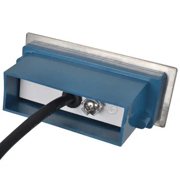 Süvistatavad LED trepivalgustid 6 tk, soe valge, IP54, 44 x 111 x 56 mm - 4