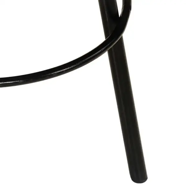 Tööstusliku stiiliga baaripukid, taaskasutatud puit ja teras, 4 tk, 30 x 76 cm – 7