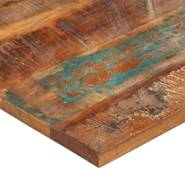 Ruudukujuline lauaplaat taaskasutatud puidust, 60 x 60 cm, 25–27 mm, mitmevärviline – 7