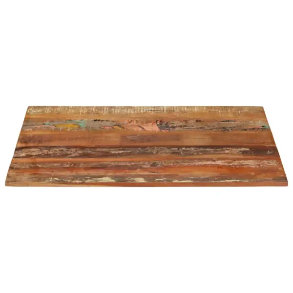 Ristkülikukujuline taaskasutatud täispuidust lauaplaat, 90 x 70 cm, 15–16 mm – 2