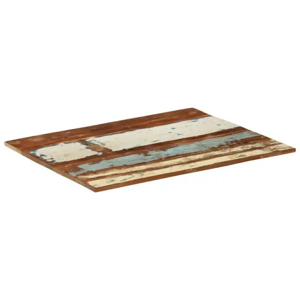 Ristkülikukujuline taaskasutatud täispuidust lauaplaat, 90 x 70 cm, 15–16 mm – 3