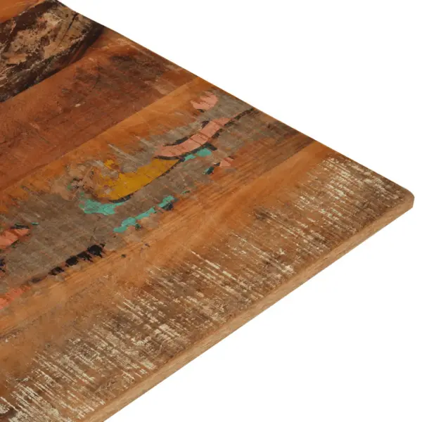 Ristkülikukujuline taaskasutatud täispuidust lauaplaat, 90 x 70 cm, 15–16 mm – 8