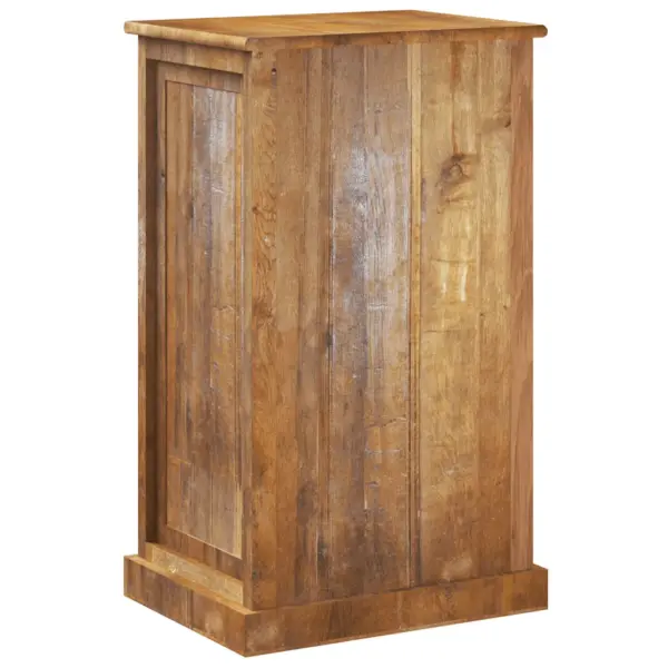 Mitmevärviline jalatsikapp sahtli ja 4 riiuliga, taastatud puit, 50 x 38 x 85 cm – 6