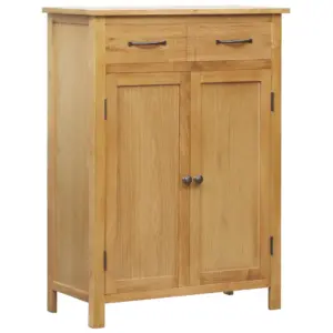 Tammepuidust kingakapp 4 riiuli, 2 ukse ja 2 sahtliga, 76 x 37 x 105 cm