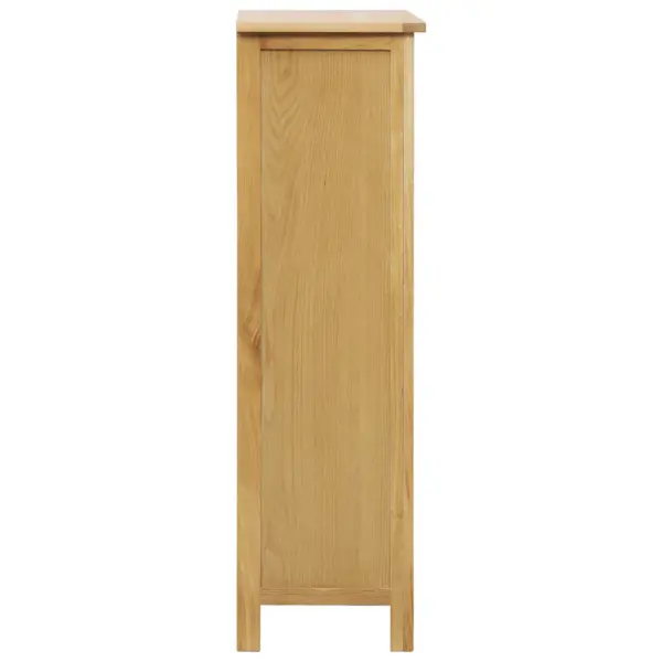 Tammepuidust kingakapp 4 riiuli, 2 ukse ja 2 sahtliga, 76 x 37 x 105 cm – 3