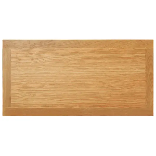 Tammepuidust kohvilaud hoiuriiuliga, 90 x 45 x 40 cm - 4