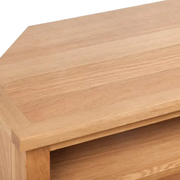 Tammepuidust telerikapp kaheosaliseks sahtliga ja kaabelavaga, pruun, 88 x 42 x 46 cm – 5