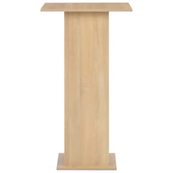 Baarilaud 2 riiuliga, tammevärvi tehispuit, 60 x 60 x 110 cm – 3