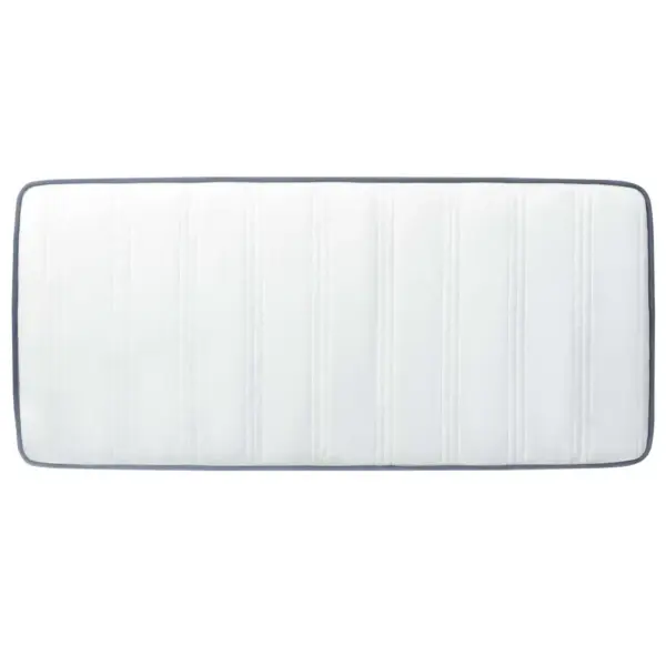 Taskuvedrudega pealismadrats, keskmine, 120 x 200 x 20 cm, valge/tumehall – 4