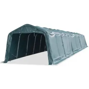 Teisaldatav loomatelk kariloomadele, PVC 550 g/m², 3,3 x 16 m, tumeroheline