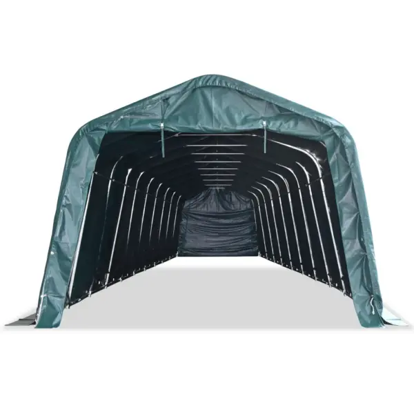 Teisaldatav loomatelk kariloomadele, PVC 550 g/m², 3,3 x 16 m, tumeroheline – 2