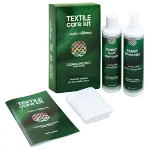 Tekstiili hoolduskomplekt mööblile, puhastus- ja kaitsevahend, 2 x 250 ml, mikrofiiberlapiga